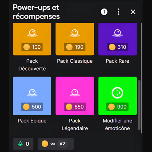 Acheter un pack